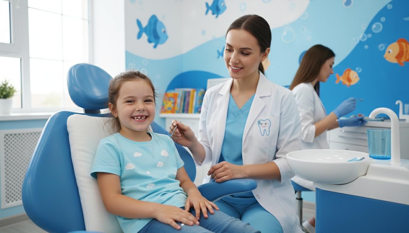 Pediatric dental visit
