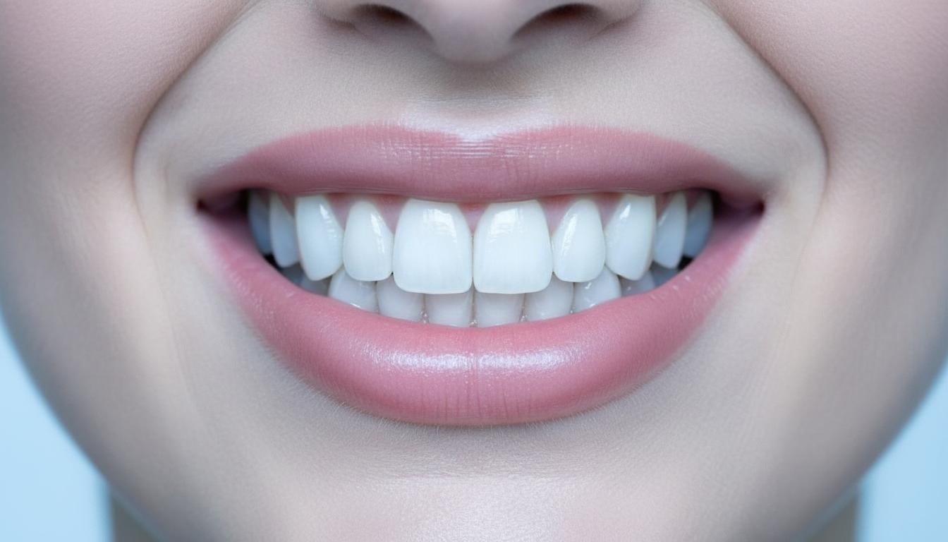 Teeth whitening result