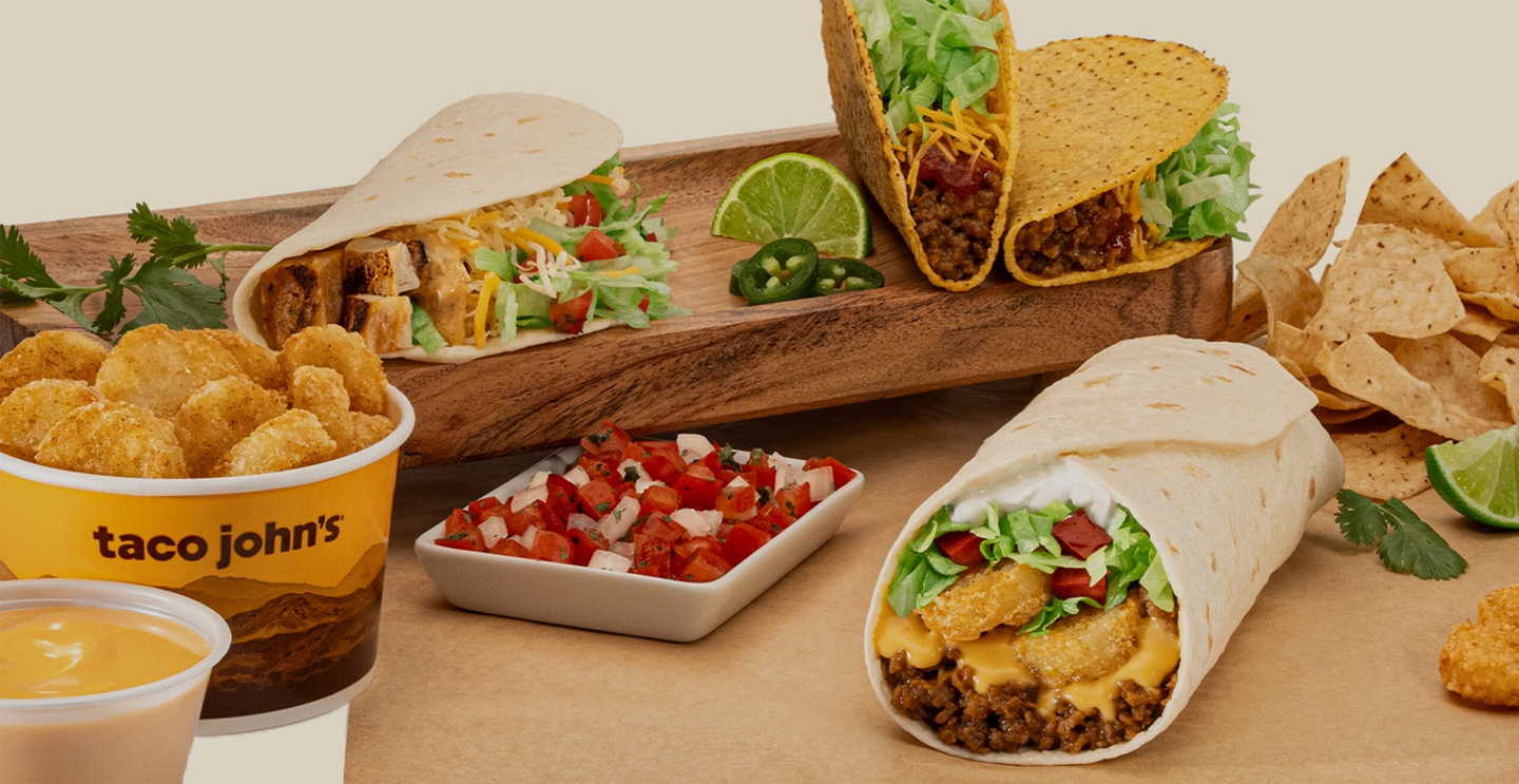 Taco John's Mexican food — tacos, burritos, and bold flavors