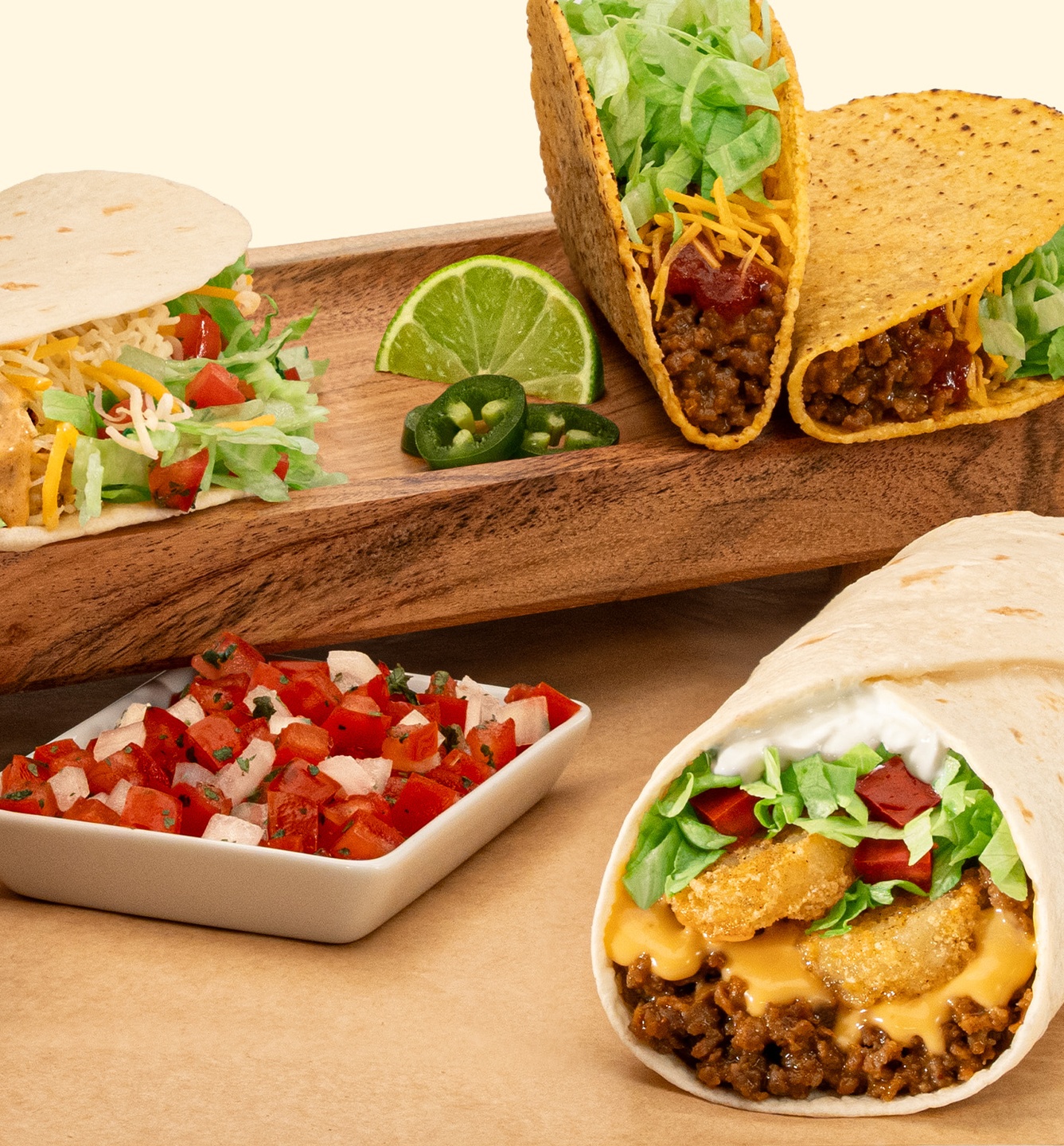 Taco John's Mexican food — tacos, burritos, and Potato Olés