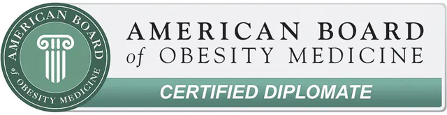 American Board of Obesity Medicine — certified diplomate